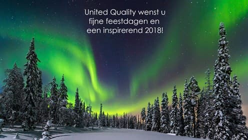 United Quality wenst u fijne feestdagen en een inspirerend 2018!